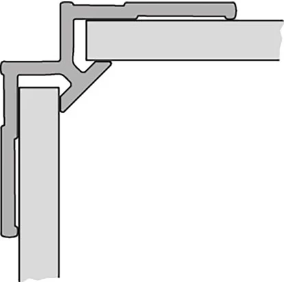 Hüppe Wandverkleidung EasyStyle BxH: 150 Cm X 255 Cm Peafowl Grau 9 Hüppe Wandverkleidung EasyStyle BxH: 150 Cm X 255 Cm Peafowl Grau – Bild 7