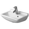 Duravit Handwaschbecken Starck 3 45 Cm Weiß Mit Hahnloch Und Überlauf -Badezimmergeschäft 817438 1709 DU07504500A1