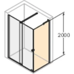 Hüppe Seitenwand Xtensa Pure Für Walk-In Gleittür BxH: 70 Cm X 200 Cm Silber HG 8 Hüppe Seitenwand Xtensa Pure Für Walk-In Gleittür BxH: 70 Cm X 200 Cm Silber HG -Badezimmergeschäft 817638 2438 HPUVRXT 20