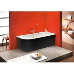 Ottofond Eck-Badewanne Modena Corner Links 178 Cm Schwarz-Weiß 6 Ottofond Eck-Badewanne Modena Corner Links 178 Cm Schwarz-Weiß -Badezimmergeschäft 8203135 3209 2