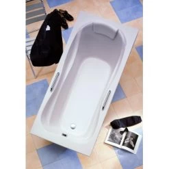 Ottofond Körperform-Badewanne Jamaica 170 Cm Weiß -Badezimmergeschäft 852065 3209 Ambiente