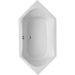 Sechseckwanne Corsica 200 Cm X 100 Cm Weiß