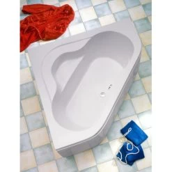 Eck-Badewanne Lucia 140 Cm Weiß -Badezimmergeschäft 8521031 3209 1