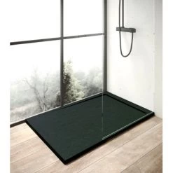 Ottofond Duschwanne Zona 100x90/2,7 Cm Anthrazit -Badezimmergeschäft 8714644