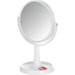 Wenko Kosmetik-Standspiegel Rosolina Weiß -Badezimmergeschäft 8 1068 wenko badzubehoer 3