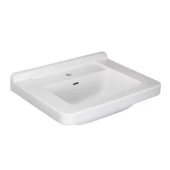 AquaSu Vintage Waschbecken 58 Cm Weiß