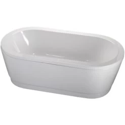 Sanitop-Wingenroth Schürze Zu Ovalbadewanne Ovo Solo Freistehend Weiß