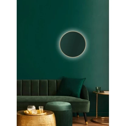 DSK Design LED-Lichtspiegel Silver Barbier Ø 50 Cm Gold Rund 8 DSK Design LED-Lichtspiegel Silver Barbier Ø 50 Cm Gold Rund – Bild 6