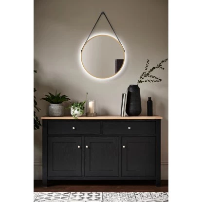 DSK Design LED-Lichtspiegel Silver Barbier Ø 50 Cm Gold Rund 9 DSK Design LED-Lichtspiegel Silver Barbier Ø 50 Cm Gold Rund – Bild 7