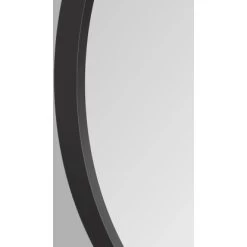 DSK Design Wandspiegel Silver Coiffeur Ø 80 Cm Schwarz Matt Rund -Badezimmergeschäft 931348 2963 7
