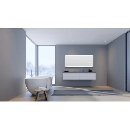 DSK Design LED-Lichtspiegel Silver Rey 140 Cm X 60 Cm 5 DSK Design LED-Lichtspiegel Silver Rey 140 Cm X 60 Cm – Bild 3