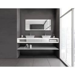 DSK Design LED-Lichtspiegel Silver Rey 140 Cm X 60 Cm 14 DSK Design LED-Lichtspiegel Silver Rey 140 Cm X 60 Cm -Badezimmergeschäft 931421 2963 4