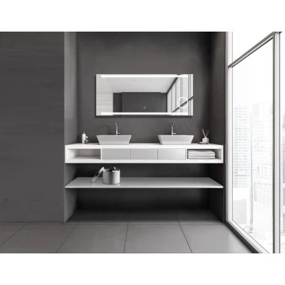 DSK Design LED-Lichtspiegel Silver Rey 140 Cm X 60 Cm 6 DSK Design LED-Lichtspiegel Silver Rey 140 Cm X 60 Cm – Bild 4