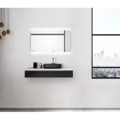 DSK Design LED-Lichtspiegel Silver Chic 120 Cm X 70 Cm 10 DSK Design LED-Lichtspiegel Silver Chic 120 Cm X 70 Cm -Badezimmergeschäft 931434 2963 4