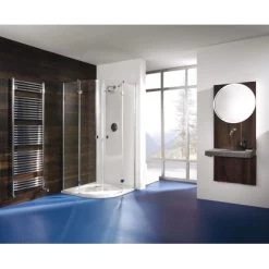 Breuer Runddusche Drehtür Espira Radius 55 Cm Chrom Klarglas 90 X 90 Cm -Badezimmergeschäft 933036 2570 2