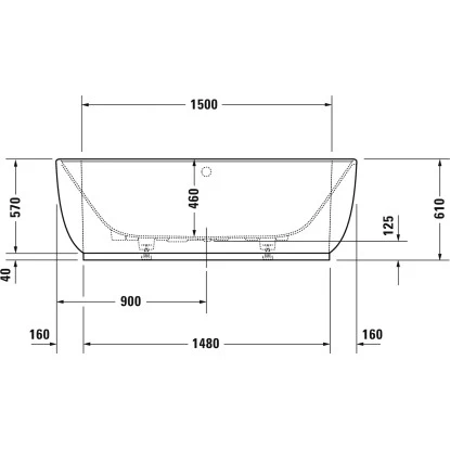 Duravit Badewanne Luv 180 Cm X 95 Cm Vorwandversion Nahtlose Verkleidung 6 Duravit Badewanne Luv 180 Cm X 95 Cm Vorwandversion Nahtlose Verkleidung – Bild 4