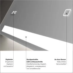 DSK Design LED-Lichtspiegel Silver Rey 120 Cm X 60 Cm 10 DSK Design LED-Lichtspiegel Silver Rey 120 Cm X 60 Cm -Badezimmergeschäft 969327 4018 3
