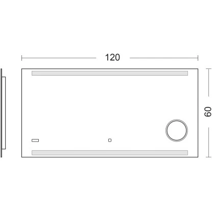 DSK Design LED-Lichtspiegel Silver Rey 120 Cm X 60 Cm 8 DSK Design LED-Lichtspiegel Silver Rey 120 Cm X 60 Cm – Bild 6