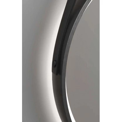 DSK Design LED-Lichtspiegel Rund Black Verano Ø 55 Cm 4 DSK Design LED-Lichtspiegel Rund Black Verano Ø 55 Cm – Bild 2