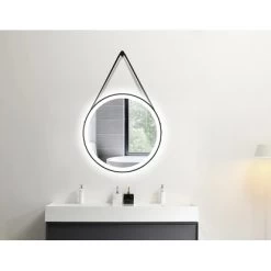 DSK Design LED-Lichtspiegel Rund Black Verano Ø 55 Cm 15 DSK Design LED-Lichtspiegel Rund Black Verano Ø 55 Cm -Badezimmergeschäft 969380 4018 6