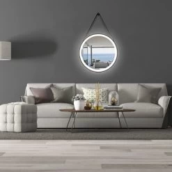 DSK Design LED-Lichtspiegel Rund Black Verano Ø 55 Cm 16 DSK Design LED-Lichtspiegel Rund Black Verano Ø 55 Cm -Badezimmergeschäft 969380 4018 7