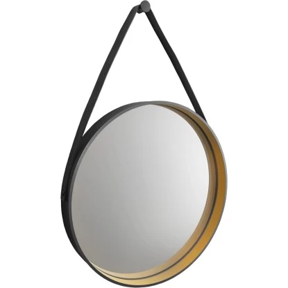 DSK Design Rundspiegel Black Primavera Ø 55 Cm 3 DSK Design Rundspiegel Black Primavera Ø 55 Cm