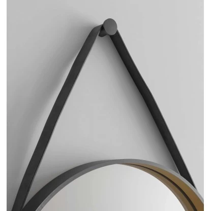 DSK Design Rundspiegel Black Primavera Ø 55 Cm 7 DSK Design Rundspiegel Black Primavera Ø 55 Cm – Bild 5