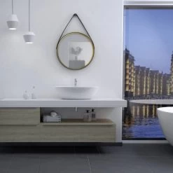 DSK Design Rundspiegel Black Primavera Ø 55 Cm 15 DSK Design Rundspiegel Black Primavera Ø 55 Cm -Badezimmergeschäft 969381 4018 6