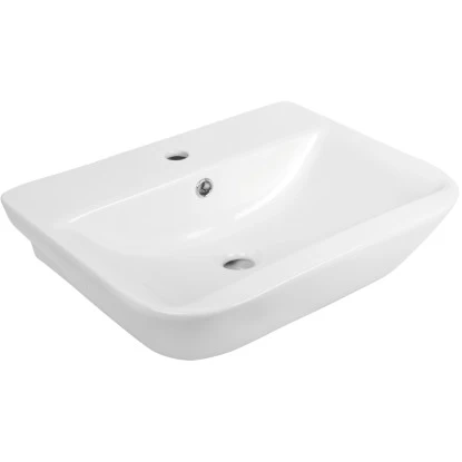 AquaSu Waschtisch Lenado 56 Cm Weiß 4 AquaSu Waschtisch Lenado 56 Cm Weiß – Bild 2