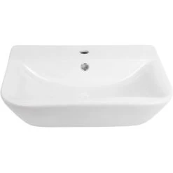 AquaSu Waschtisch Lenado 56 Cm Weiß