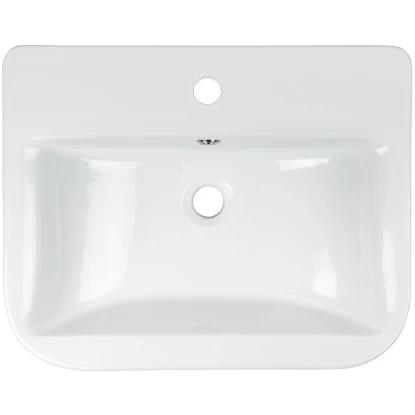 AquaSu Waschtisch Lenado 56 Cm Weiß 6 AquaSu Waschtisch Lenado 56 Cm Weiß – Bild 4