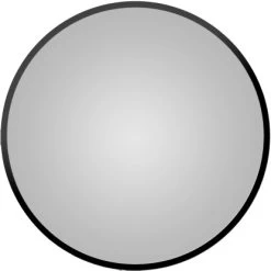 DSK LED-Lichtspiegel Black Ring Ø 50 Cm Schwarz Matt