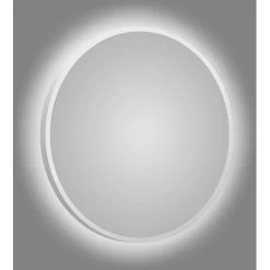 DSK LED-Lichtspiegel White Ring Ø 50 Cm Weiß Matt -Badezimmergeschäft 995818 2963 4