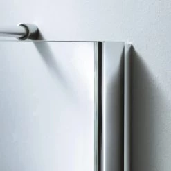 Breuer Runddusche Drehtür Espira Radius 55 Cm Chrom Klarglas 90 X 90 Cm -Badezimmergeschäft Espira Wandanschlussprofil 1