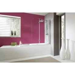 OBI Badewannenaufsatz Mit Abperl-Effekt Varro II Echtglas 140 Cm X 112 Cm -Badezimmergeschäft enaufsatzvarro2edelstahl 2 1