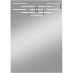 Rillenschliffspiegel Oblong 50 Cm X 70 Cm