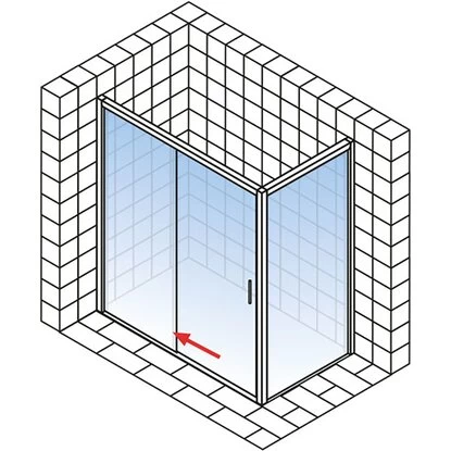 Schulte Seitenwand Für Schiebetür 2-teilig Kristall/Trend 90 Cm X 200 Cm 10 Schulte Seitenwand Für Schiebetür 2-teilig Kristall/Trend 90 Cm X 200 Cm – Bild 8