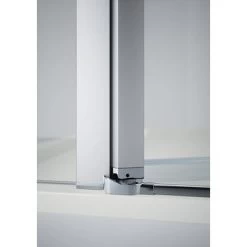 Hüppe Schwingtür Design Pure Festes Segment BxH: 98 Cm X 190 Cm Silber HG -Badezimmergeschäft obi 210