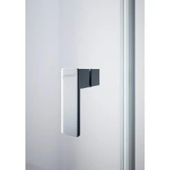 Hüppe 4-Eck-Schwingtür Design Pure BxH: 100 Cm X 200 Cm Silber Matt -Badezimmergeschäft obi 248