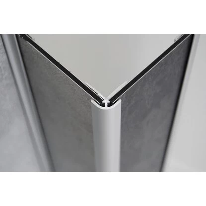 Hüppe Wandverkleidung EasyStyle BxH: 100 Cm X 225 Cm Peafowl Grau 10 Hüppe Wandverkleidung EasyStyle BxH: 100 Cm X 225 Cm Peafowl Grau – Bild 8