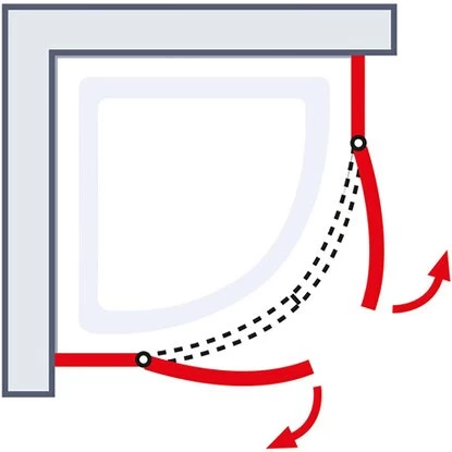 Schulte ExpressPlus Runddusche Garant 4-tlg. Chromoptik Radius 50cm 10 Schulte ExpressPlus Runddusche Garant 4-tlg. Chromoptik Radius 50cm – Bild 8