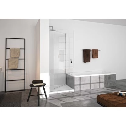 Hüppe Bewegl. Seitenwand Design Pure F. Schwingtür BxH: 70 Cm X 200 Cm Silber HG 5 Hüppe Bewegl. Seitenwand Design Pure F. Schwingtür BxH: 70 Cm X 200 Cm Silber HG – Bild 3