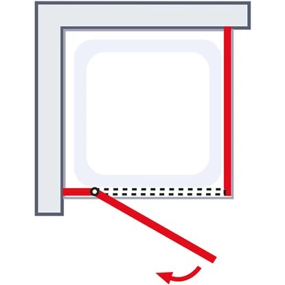 Schulte ExpressPlus Set Drehtür Seitenwand MasterClass Mit Duschwanne 200x90 11 Schulte ExpressPlus Set Drehtür Seitenwand MasterClass Mit Duschwanne 200x90 – Bild 9