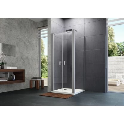 Hüppe Seitenwand Design Pure Für Pendeltür BxH: 70 Cm X 175 Cm Silber Matt 5 Hüppe Seitenwand Design Pure Für Pendeltür BxH: 70 Cm X 175 Cm Silber Matt – Bild 3