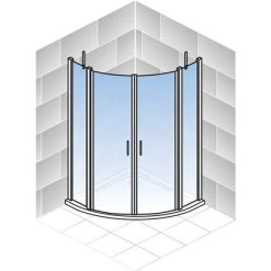 Schulte ExpressPlus Runddusche AlexaStyle2.0 4-tlg. Alu-Natur Radius 50cm 13 Schulte ExpressPlus Runddusche AlexaStyle2.0 4-tlg. Alu-Natur Radius 50cm -Badezimmergeschäft obi 322