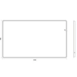 DSK Design LED-Lichtspiegel Silver Luna 120 Cm X 70 Cm 15 DSK Design LED-Lichtspiegel Silver Luna 120 Cm X 70 Cm -Badezimmergeschäft obi 367