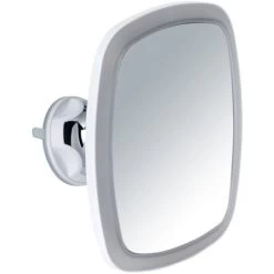 Wenko LED Wandspiegel Nurri Weiß -Badezimmergeschäft obi 378