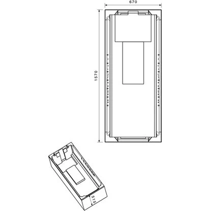 Badewannenträger Für Ottofond Viva 160 Cm X 70 Cm 4 Badewannenträger Für Ottofond Viva 160 Cm X 70 Cm – Bild 2