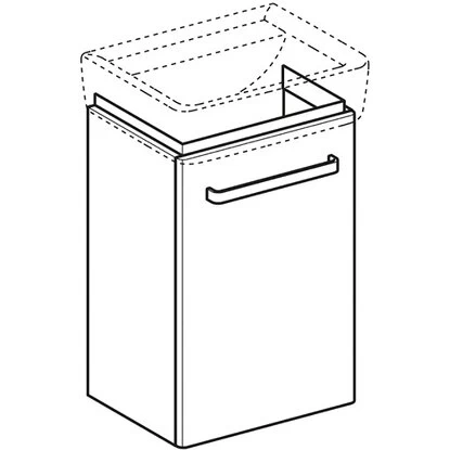 Geberit Waschbeckenunterschrank 40 Cm Renova Compact Mit 1 Tür Lichtgrau 4 Geberit Waschbeckenunterschrank 40 Cm Renova Compact Mit 1 Tür Lichtgrau – Bild 2