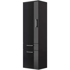 Posseik Hochschrank 40 Cm Rima Anthrazit -Badezimmergeschäft obi 504